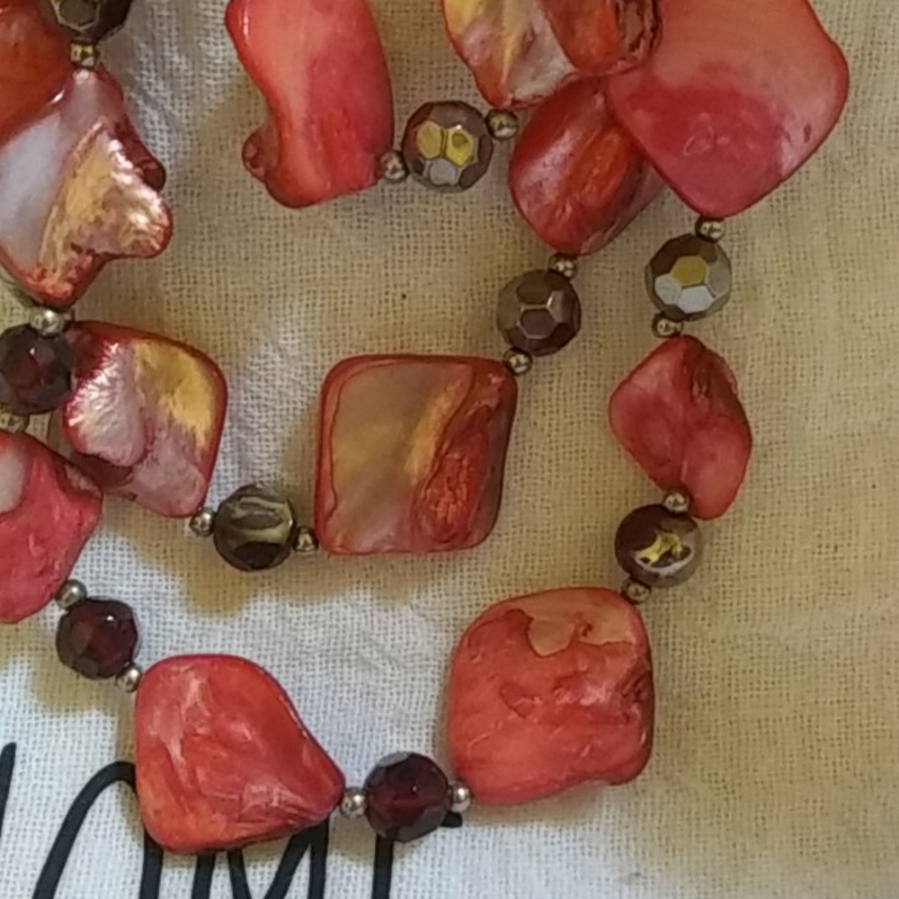 3 Tier Shell Necklace...